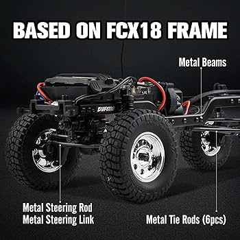 Amazon.com: FCX18 FMS 1/18 Chevrolet K10 RC Truck